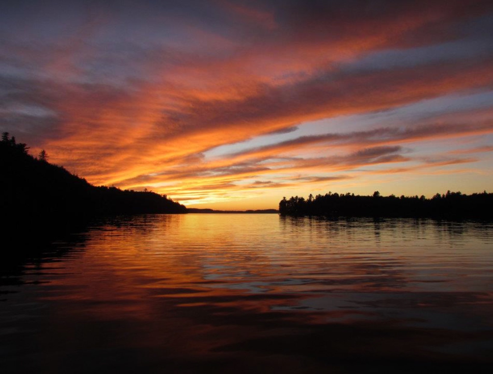 Sunset Over Lake Kipawa